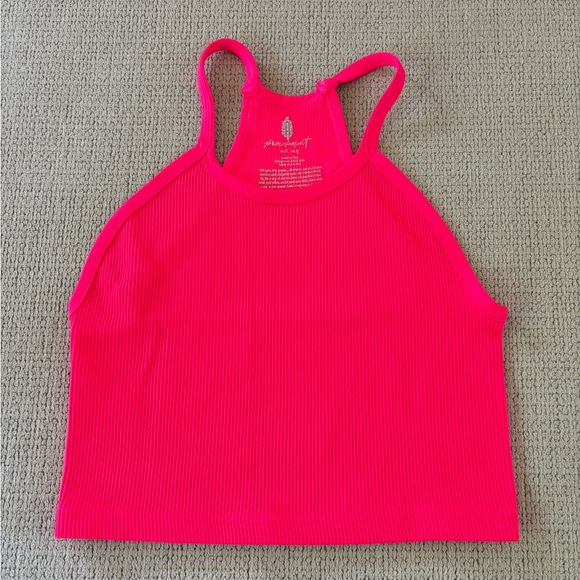 Free People Happiness Runs Crop Tank Malibu M/L - Picture 4 of 8